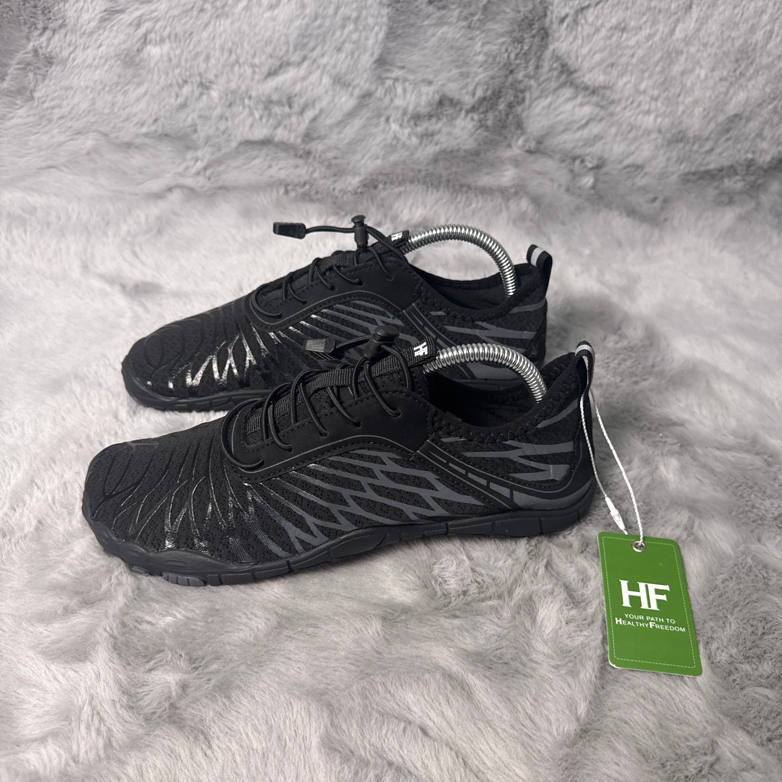 Healthy Freedom Shoes 40 Black Lorax Pro All-Day Comfort Pain-Free Barefoot Men