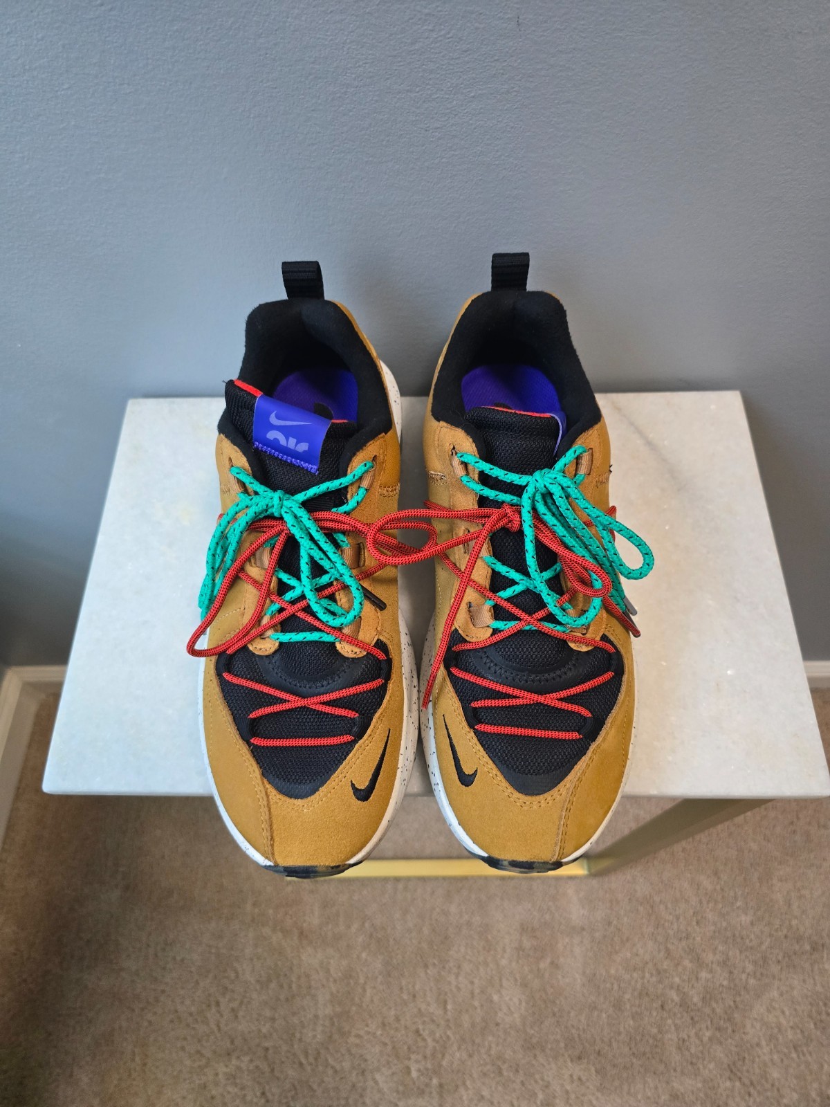 Nike Air Max Viva Black Wheat Indigo Burst Size 10 W Pre-Owned Sneakers No Box