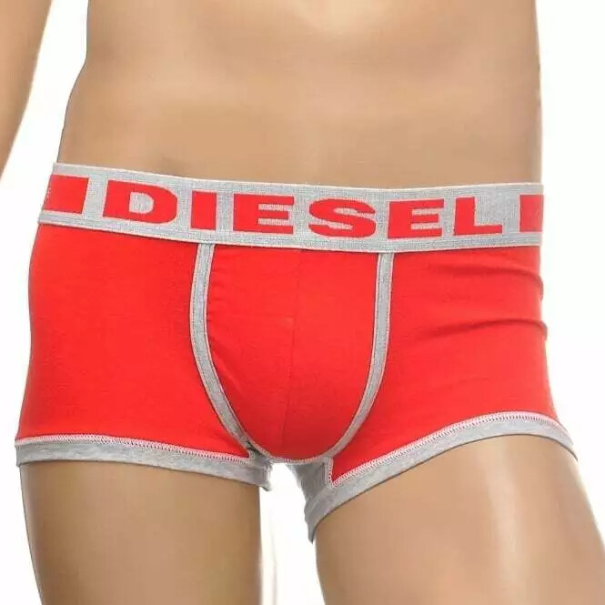 NEW Diesel Hero Fit Fresh & Bright Comfy Skin Friendly Boxer Trunks – Red