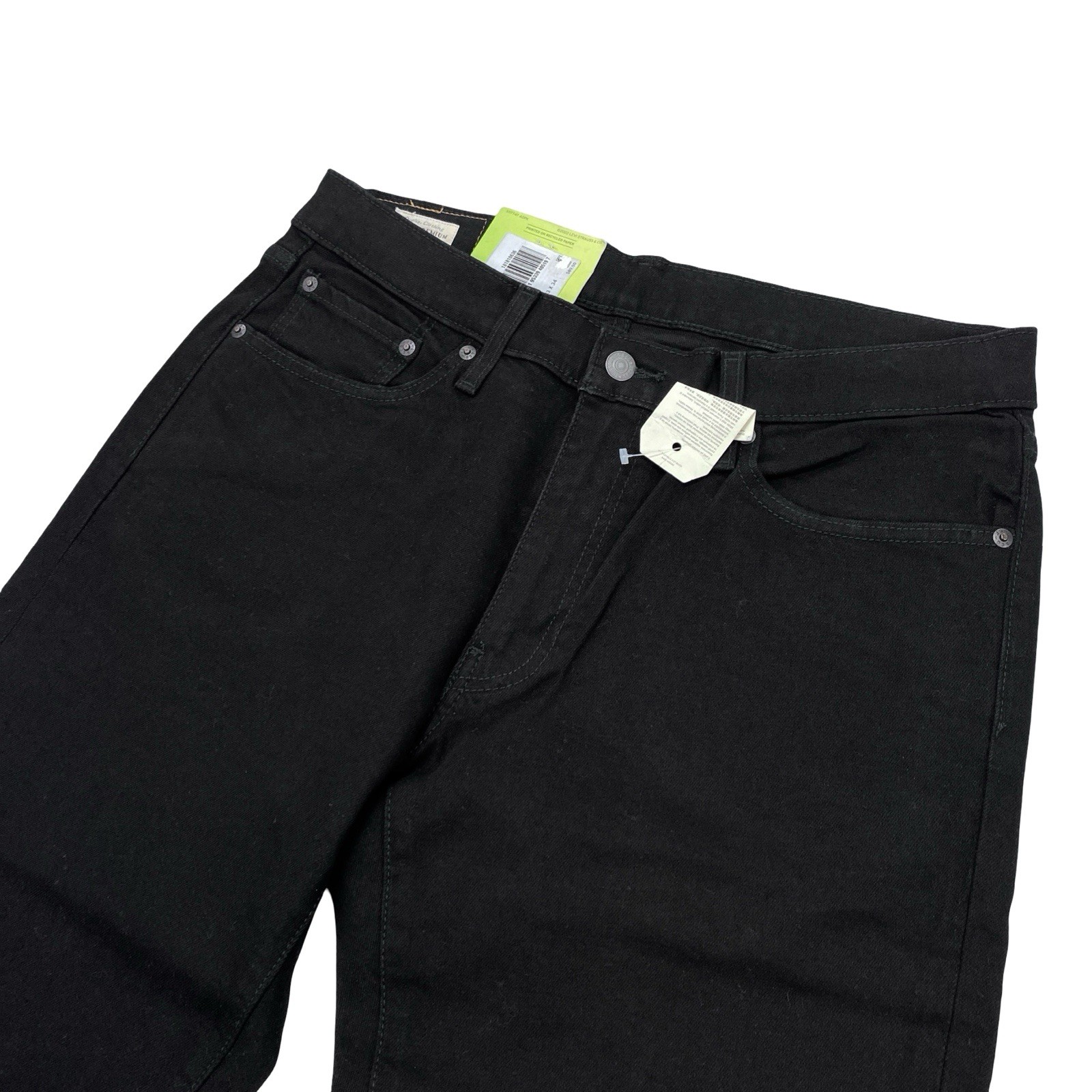 Levi’s Premium 541 Athletic Taper Men’s Jeans Black Leaf Wash Stretch Fit