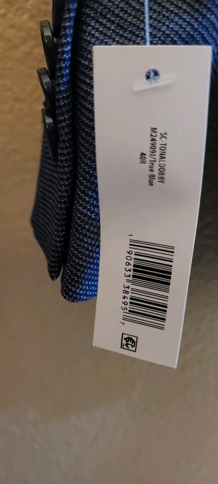 Tailorbyrd Blazer, NEW TAILORBYRD $325 Blazer, Tailorbyrd True Blue Tonal Dobby