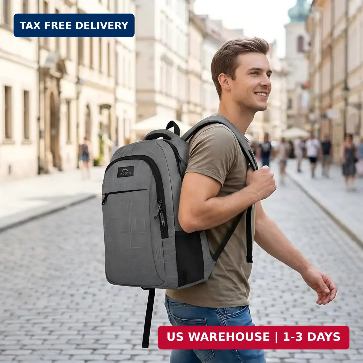 MATEIN Travel Laptop Backpack, Business Anti Theft Slim Sturdy Laptops Backpack