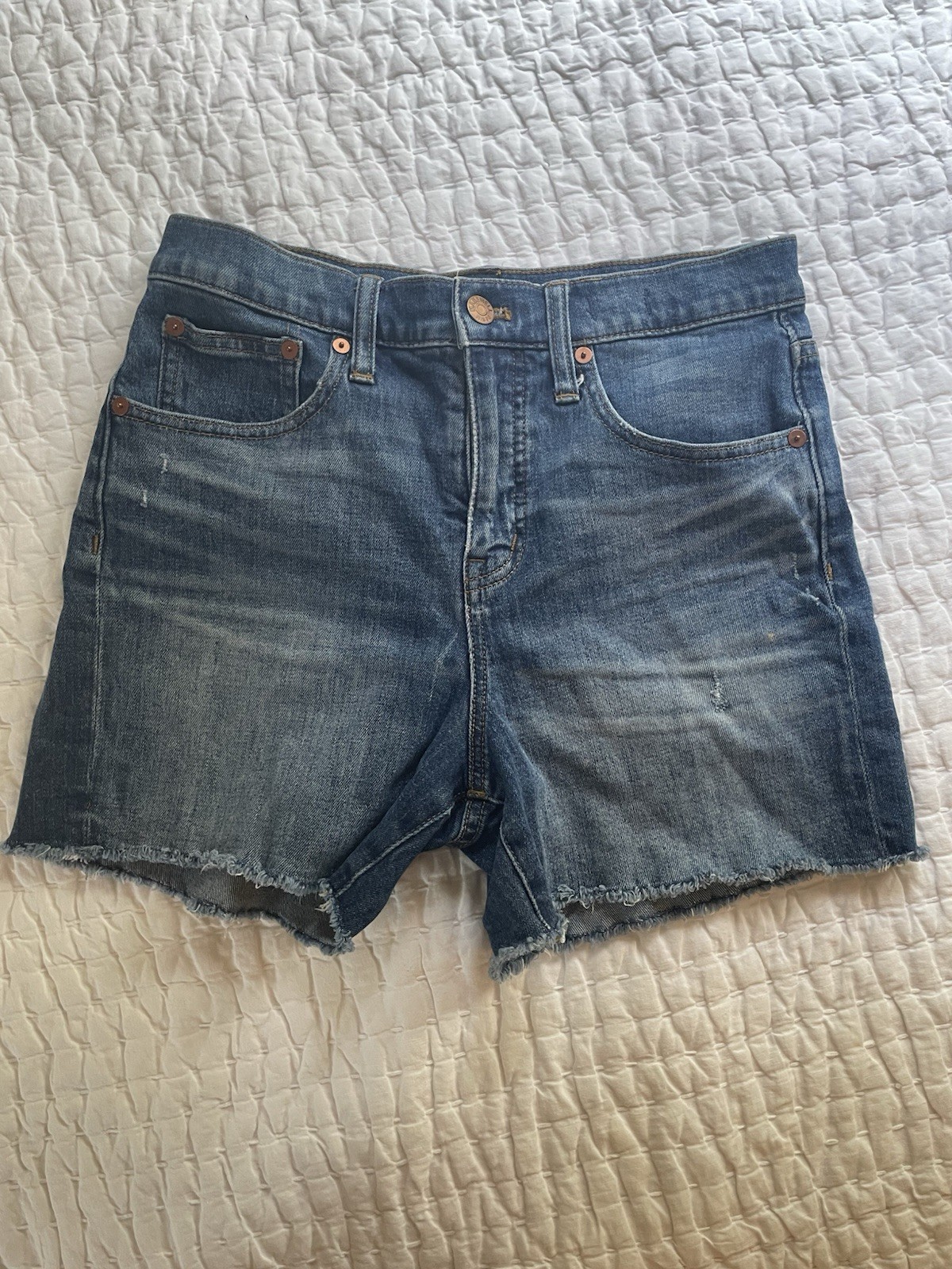 Women’s Madewell 26 Shorts High Rise Cut Off