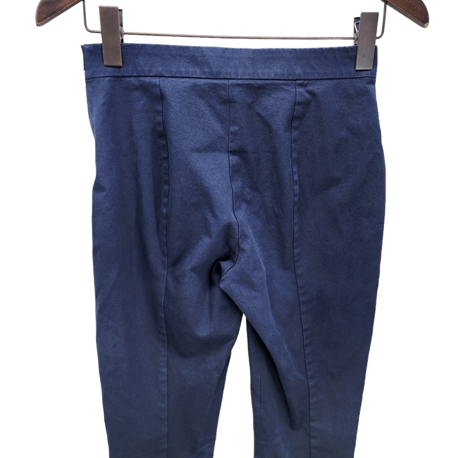 Everlane Pants The Side-Zip Stretch Cotton Pant Women’s Size 2 Blue