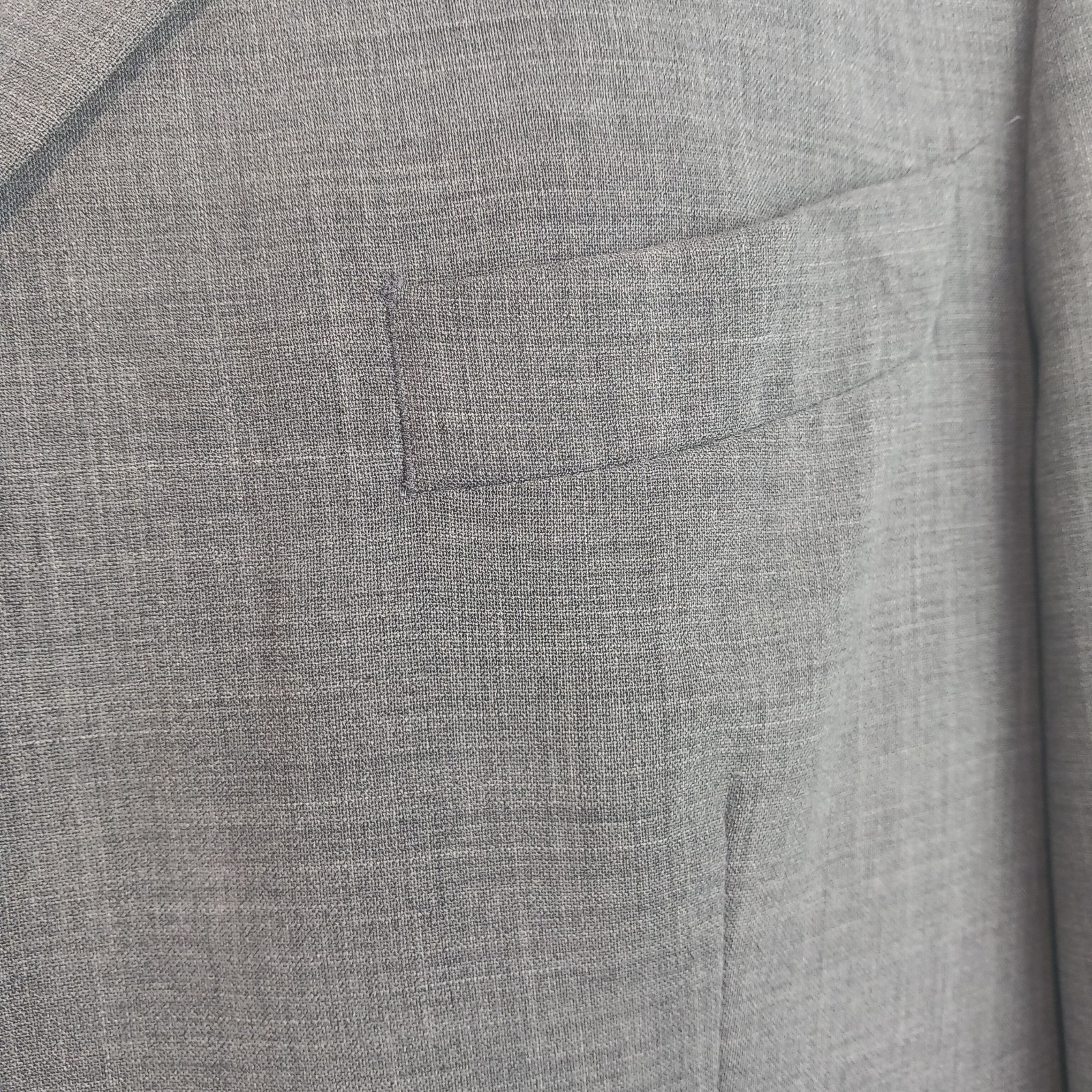 Marks & Spencer Blazer Jacket 44S Silver Grey Wool Smart Casual Formal