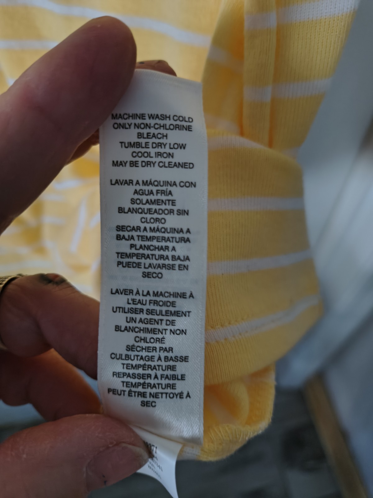 Chico’s NWT Top Size 3 P2P 22 LENGTH 28 Short Sleeve Boat Neck Yellow