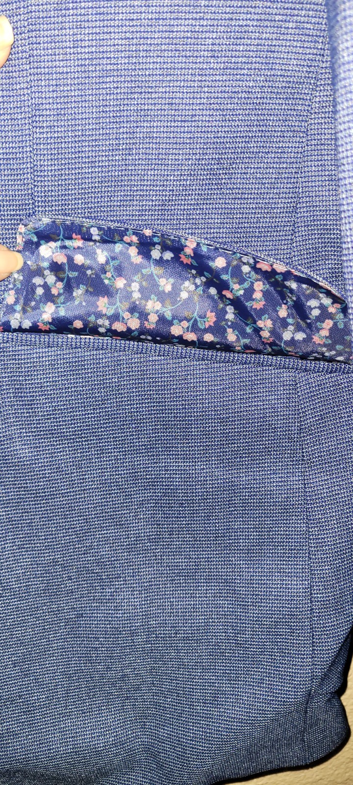Tailorbyrd Blazer, NEW TAILORBYRD $325 Blazer, Tailorbyrd True Blue Tonal Dobby