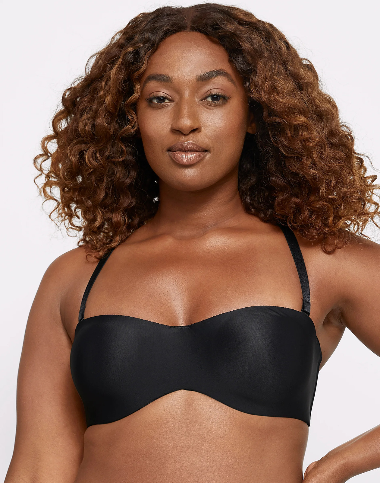 Lilyette by Bali Bra Strapless Tailored Minimizer Convertible Underwire Lily Fit