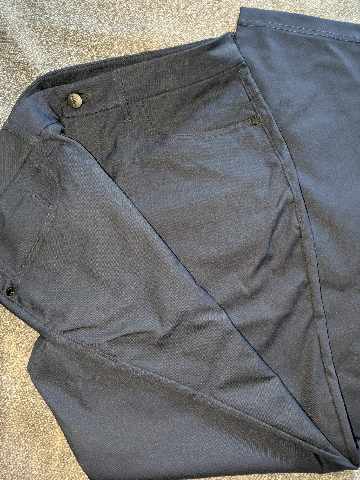 Public Rec Men’s Dealmaker 5-Pocket Pants – Navy Blue (34/38)