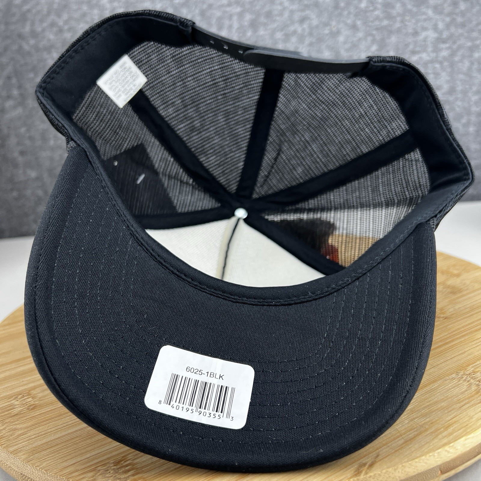 New Malibu Surfing Assoc. Trucker Hat Cap Snapback OSFM Decky Black Mesh Rope