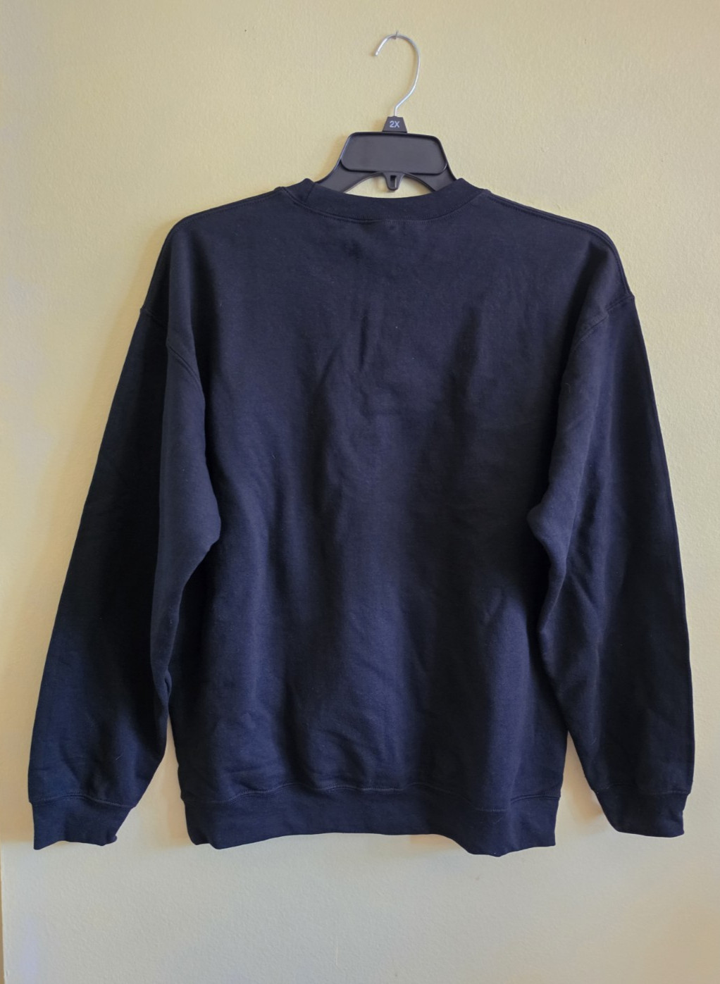 2Gildan Adult Cotton/Polyester Heavy Blend Fleece Knit Sweatshirt size L 2 set