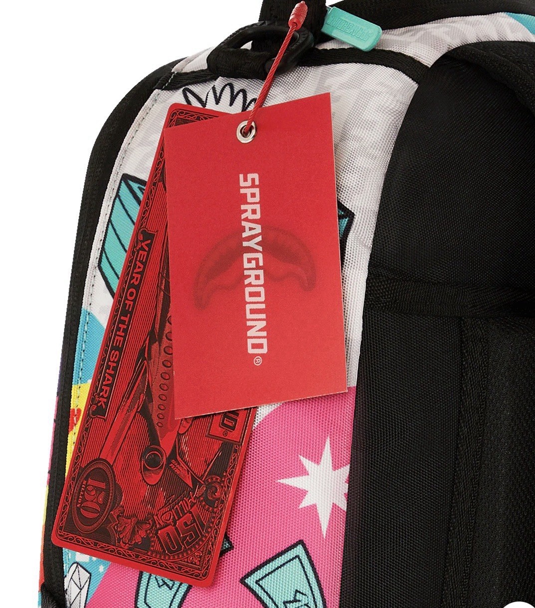 SPRAYGROUND CASH CREATIVE BACKPACK STREET ART LIMITED EDITION + TAGS SOLD OUT