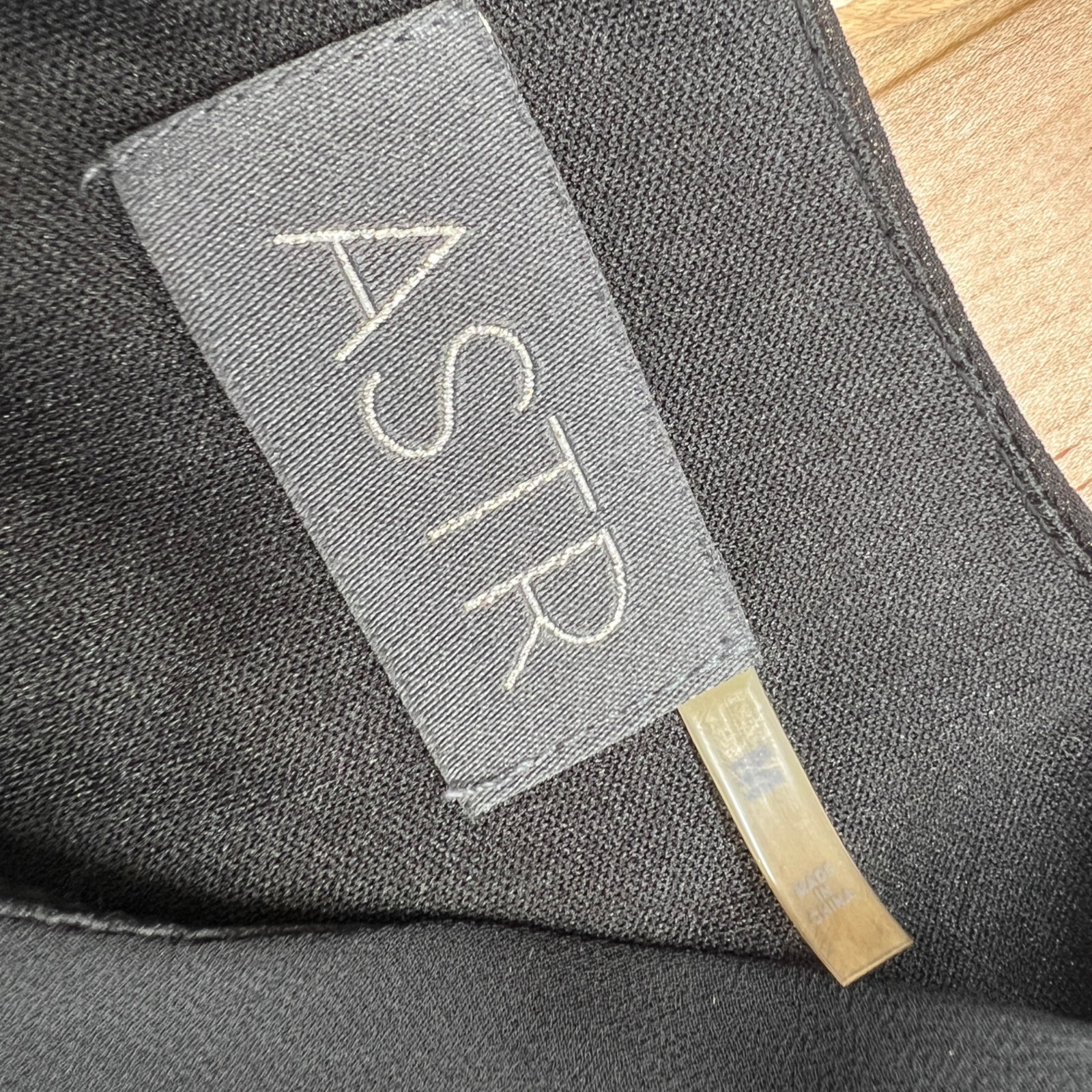 ASTR Black Beaded Sleeveless Shift Dress Party Cocktail Mini Length Size Medium