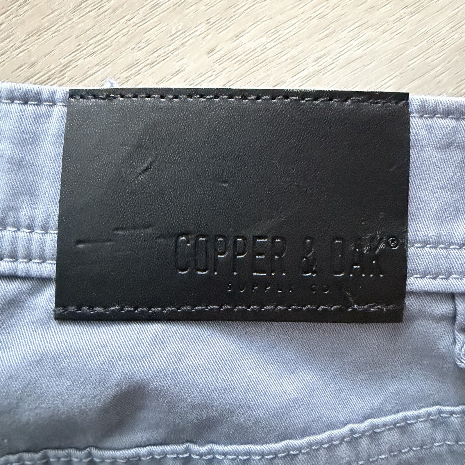 Copper & Oak NWT Men’s 32×32 Pants 5 Pocket Every Day Pant River Blue K5S817 NWT