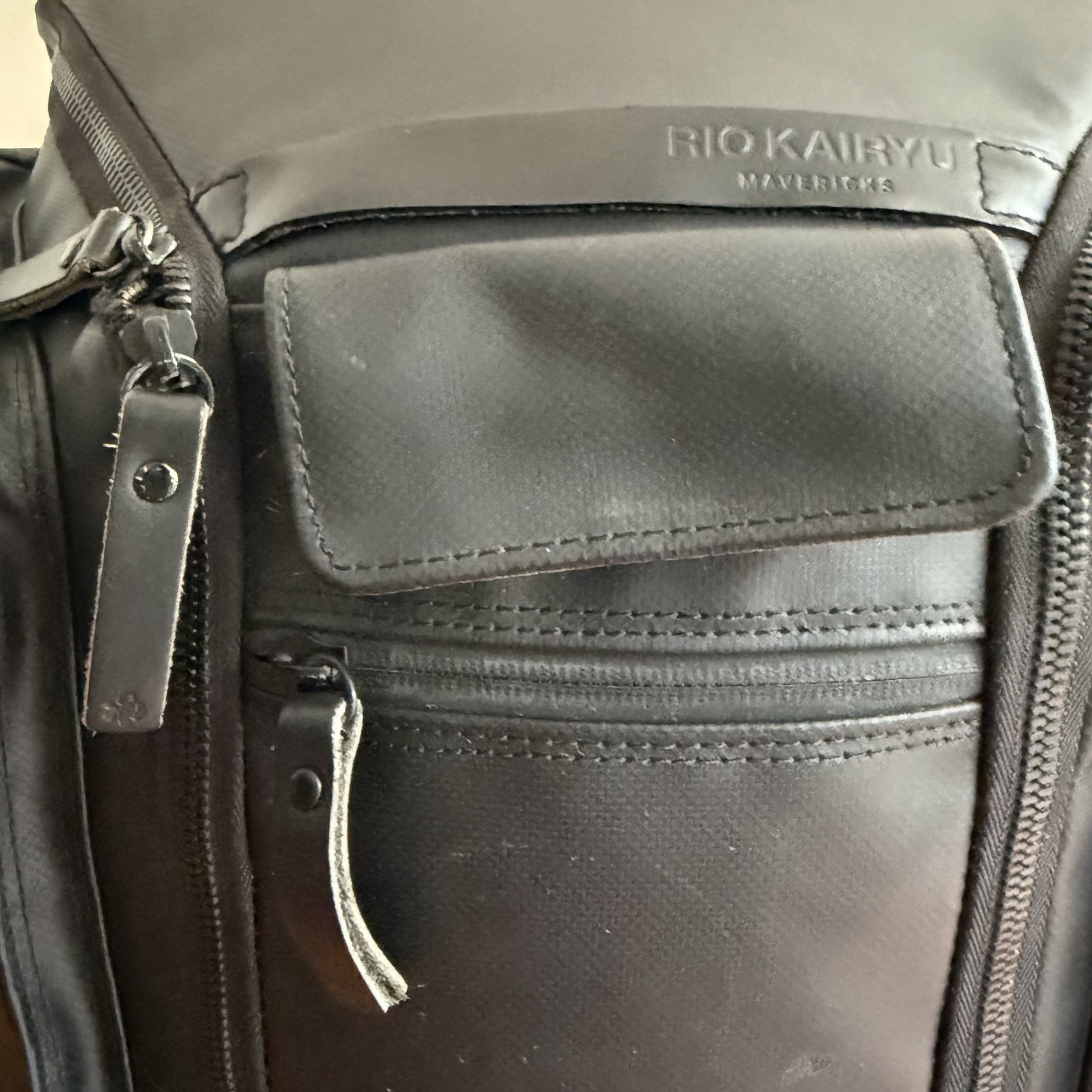 RIOKAIRYU Mavericks HEXA Black Backpack Rare Technical Laptop Commuter Daypack