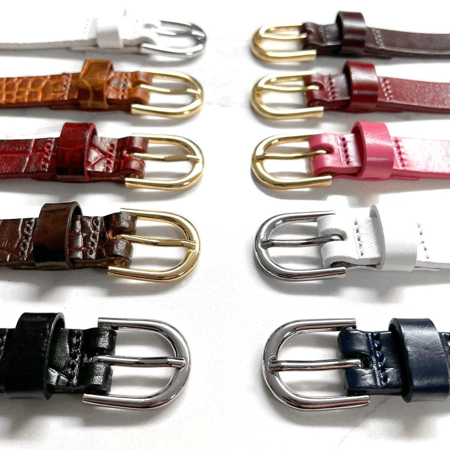 Women’s Dress Belts 100% One Piece Full Grain Genuine Leather Belt 3/4″ wide
