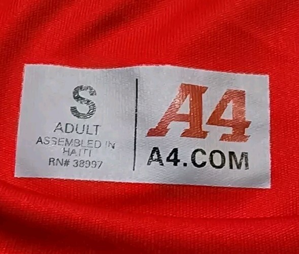 A4 Performance T-Shirt Men’s Small Athletic Workout Training