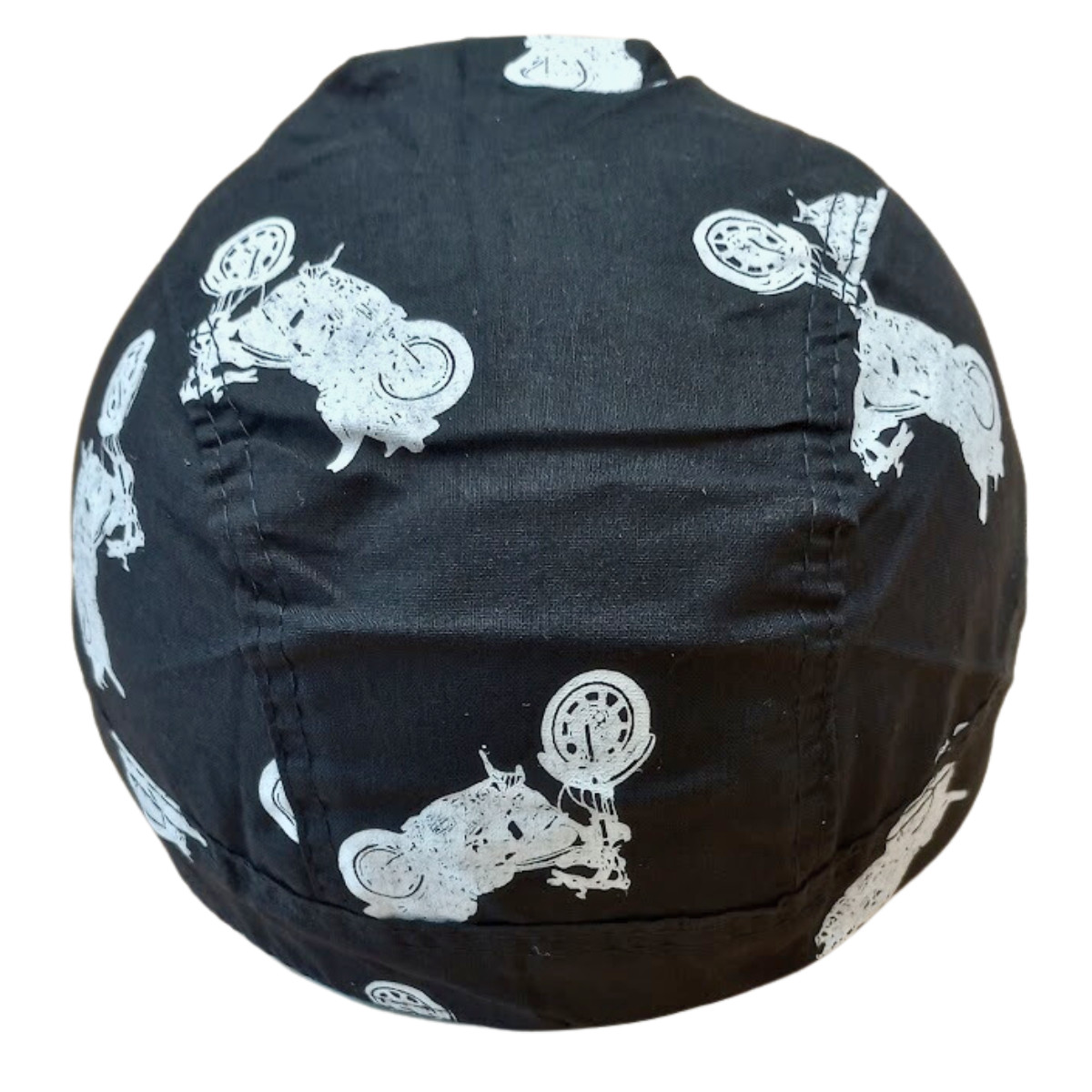 Motorcycle Durag Skull Cap Head Wrap Biker Du Do Bandana Dew Rag MC Club Riding
