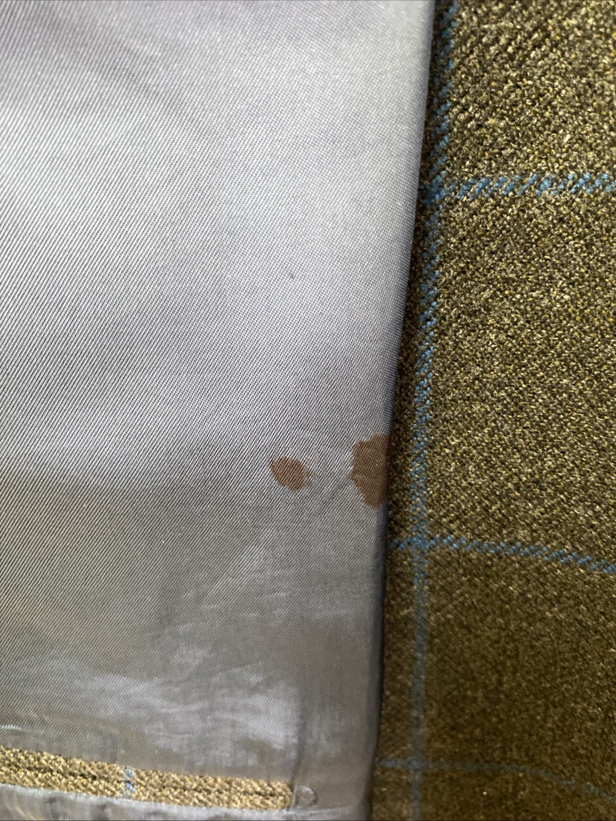 Walker Slater BESPOKE Tweed Handmade Windowpane Shooting Jacket (46R) Scottish