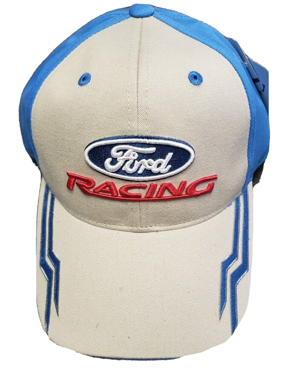 New Ford Racing Embroidered NASCAR Hat / Cap. One Size Fits All.