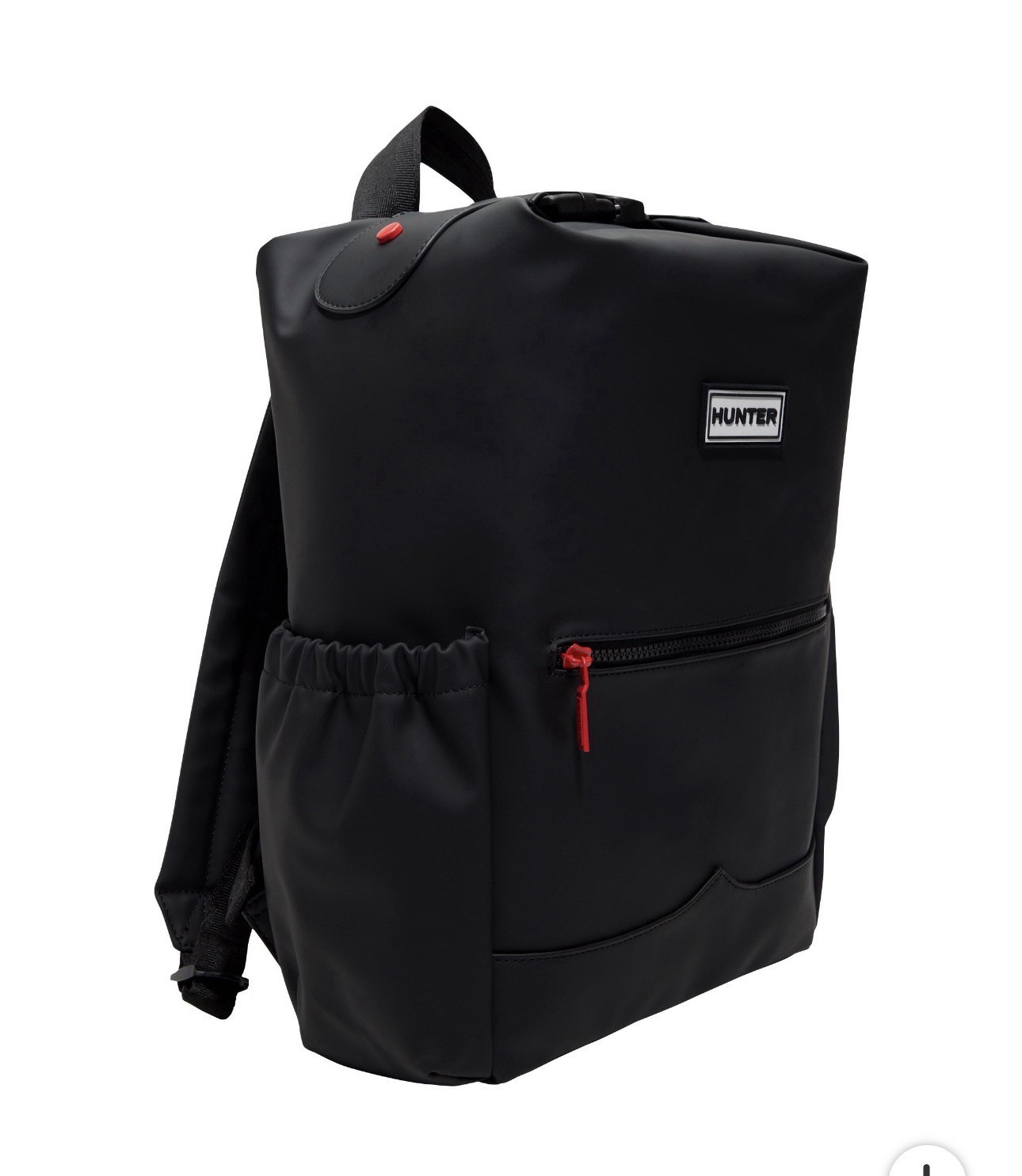 Hunter Top Click Backpack In Smooth Black