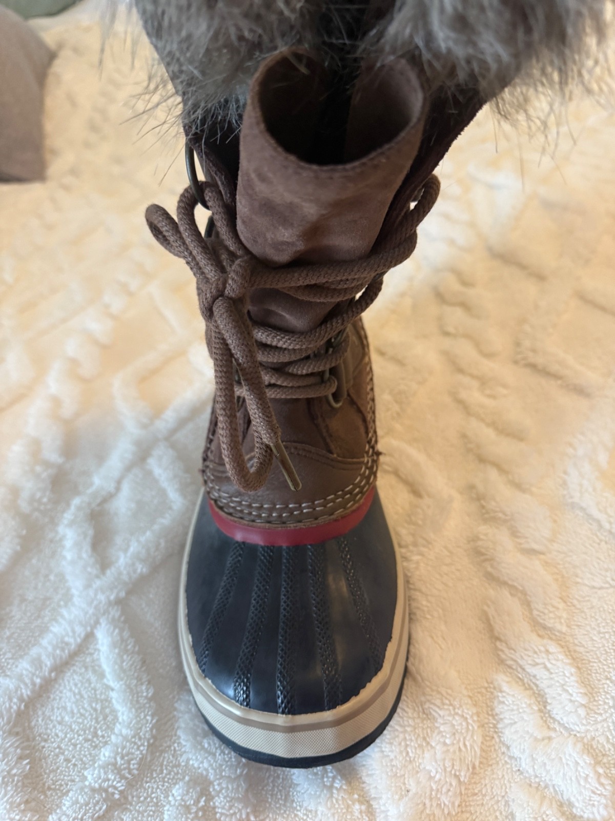 Sorel Joan of Arctic Boots for Women, Size 8-Brown