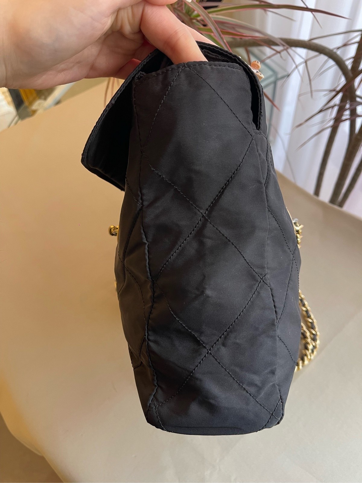 Prada Pre-Owned Authentic Luxury Handbag Black 1BG529_2AOS_F0008_V_COO