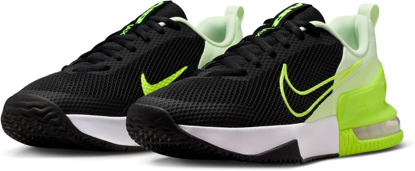 Nike Men’s Air Max Alpha Trainer 6 Workout Shoes, Black/Volt-Volt Tint-Barely Vo
