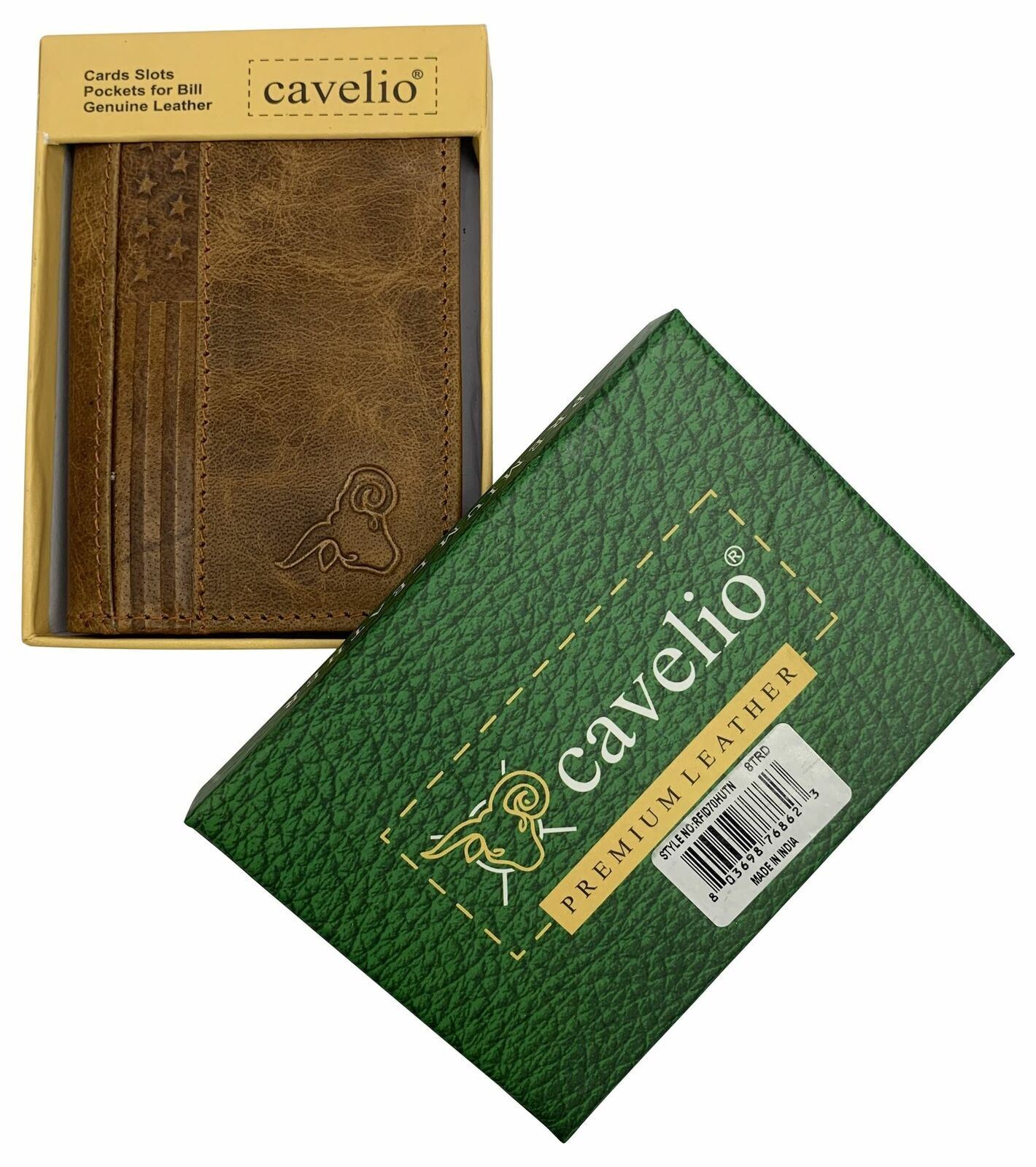 Genuine Leather Business Card Holder Name Card Case Credit Card Wallet with ID W