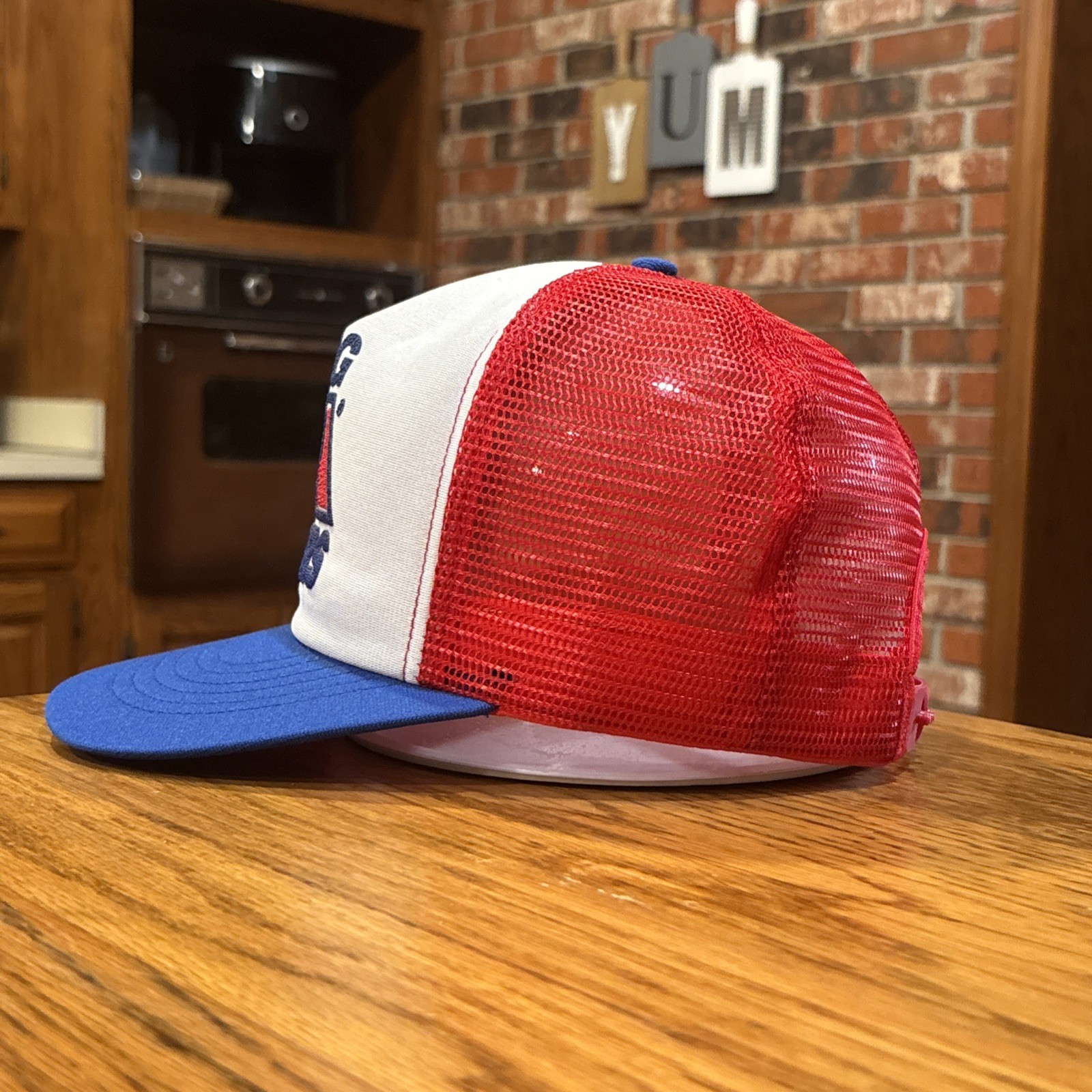 Vintage Big A Filters Mesh Snapback Hat Made USA Foam Trucker Automotive Cap