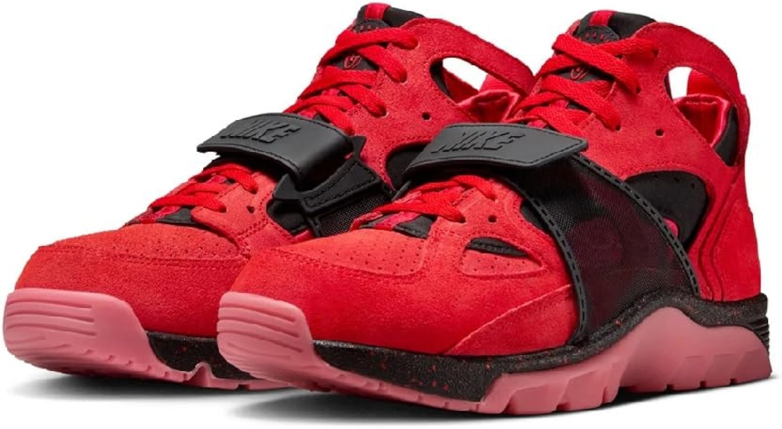 Nike Air Trainer Huarache Mens Basketball Shoes (Challenge Red/Black/Challenge R