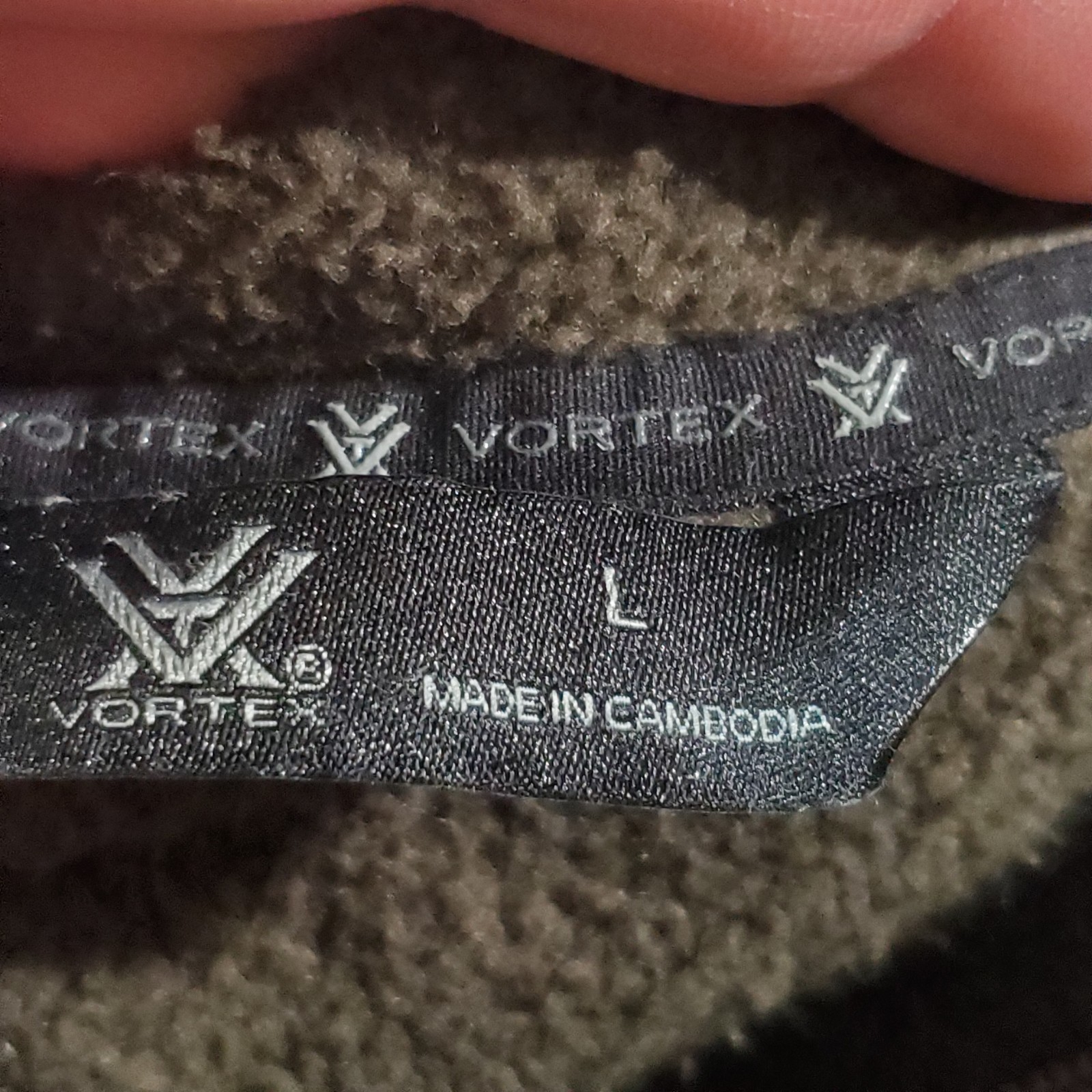 Vortex Optics Hoodie Mens Large Green Camo Pullover Sweatshirt Heavyweight