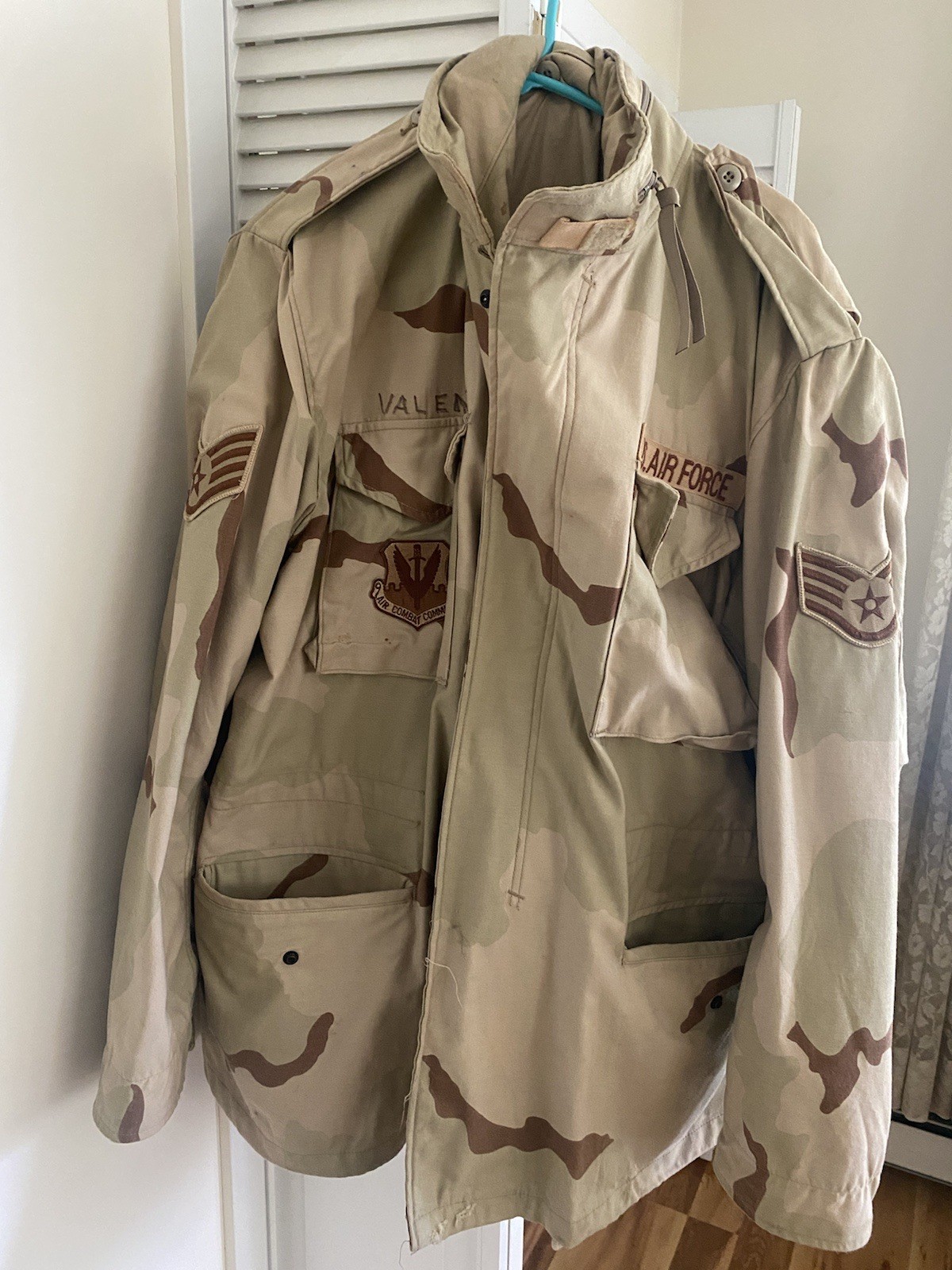 Jacket￼ Air Force Air Command Cold Weather, See Tag Picture