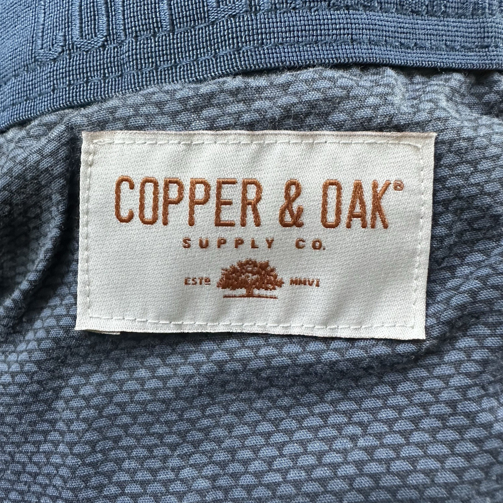 Copper & Oak NWT Men’s 36×32 5 Pocket Every Day Pants Dark Denim Blue K5S817 NWT