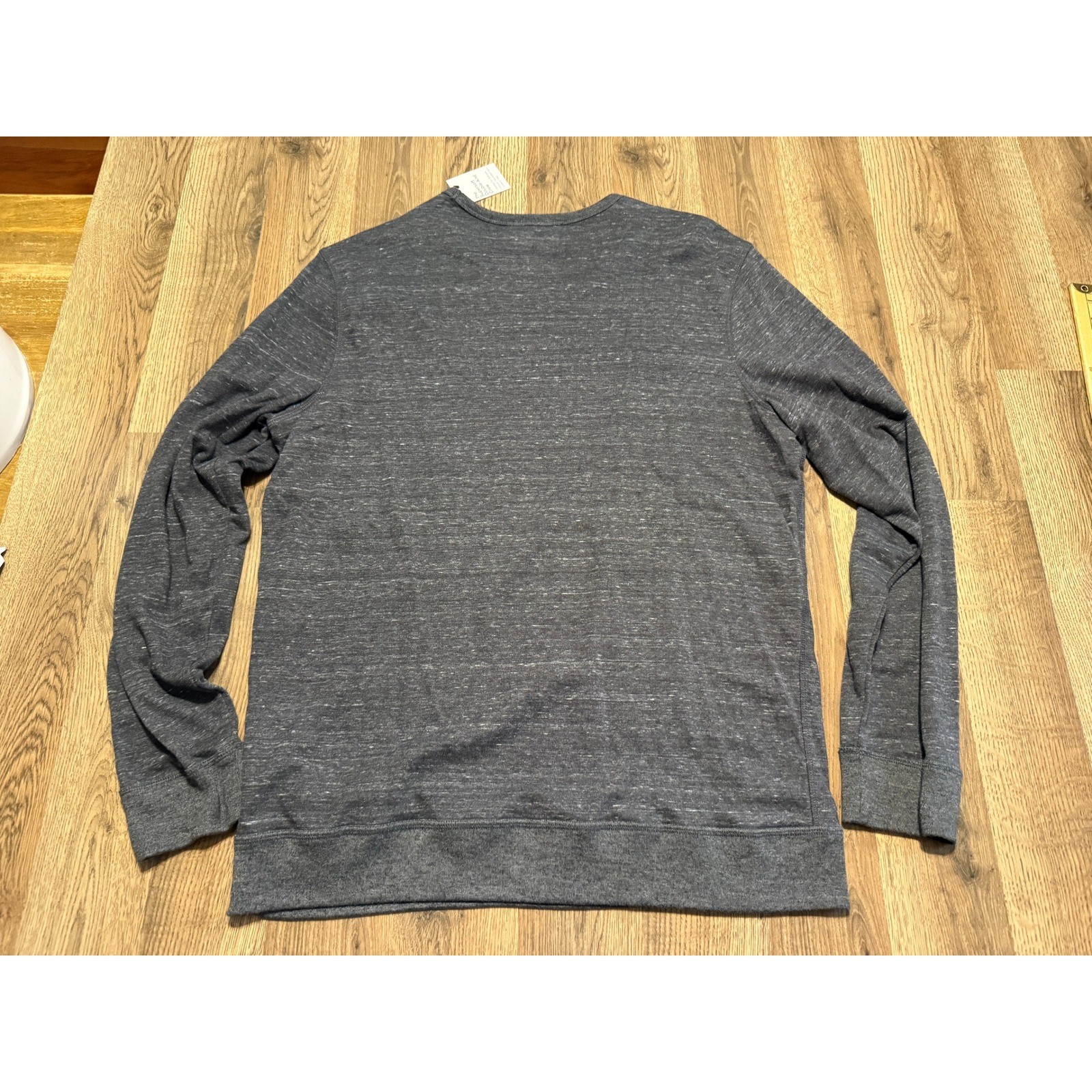 Sonoma Pullover Sweatshirt Mens Large Charcoal Grey Adult Supersoft Double Knit