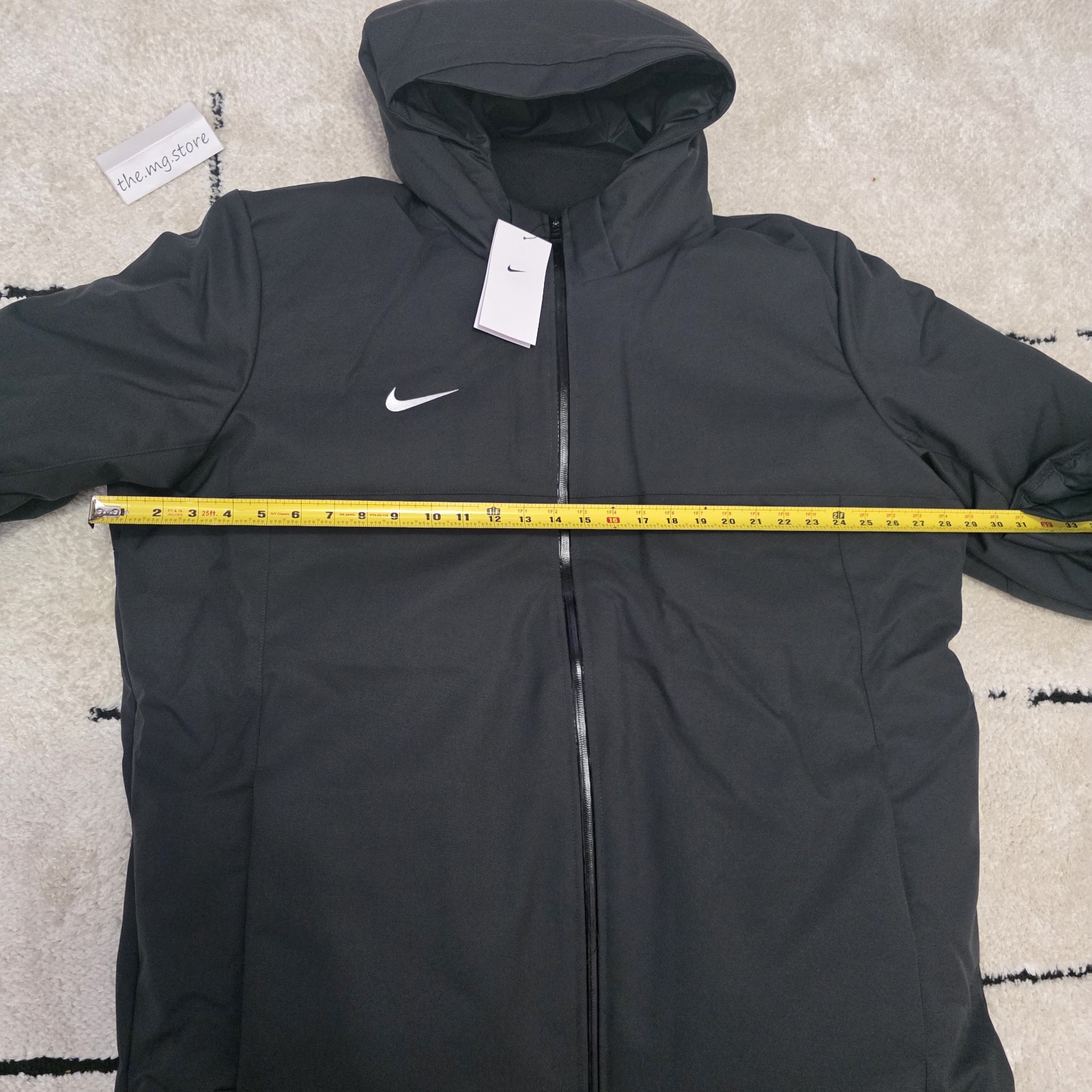 Nike 550 Duck Down Parka Winter Coat Dark Gray DJ6526-060 Men’s Sz 2XL NWT