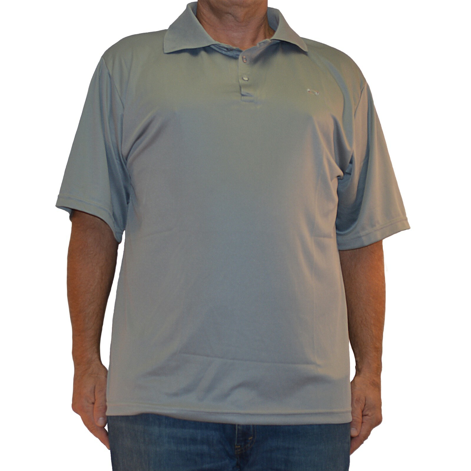 Big and Tall Performance (Ultra Durable Clothing) Birdseye Mesh Polo Activewear