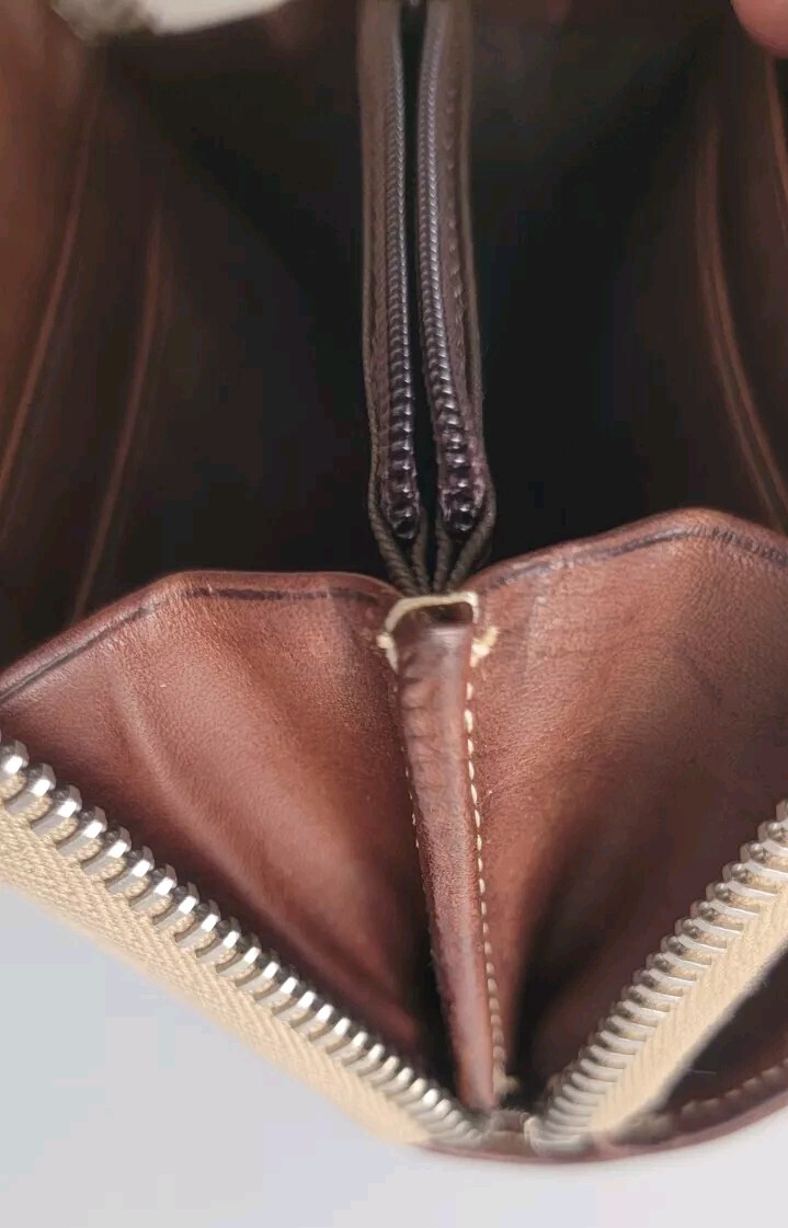 Dooney & Bourke All Weather Leather Hobo Shoulder Bag & Wallet [Pebbled/Cream]