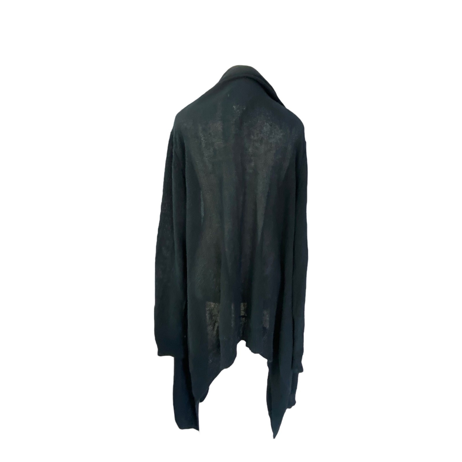 Michael Kors Women Long Sleeve Open Cardigan Sweater Navy Blue Size S/M