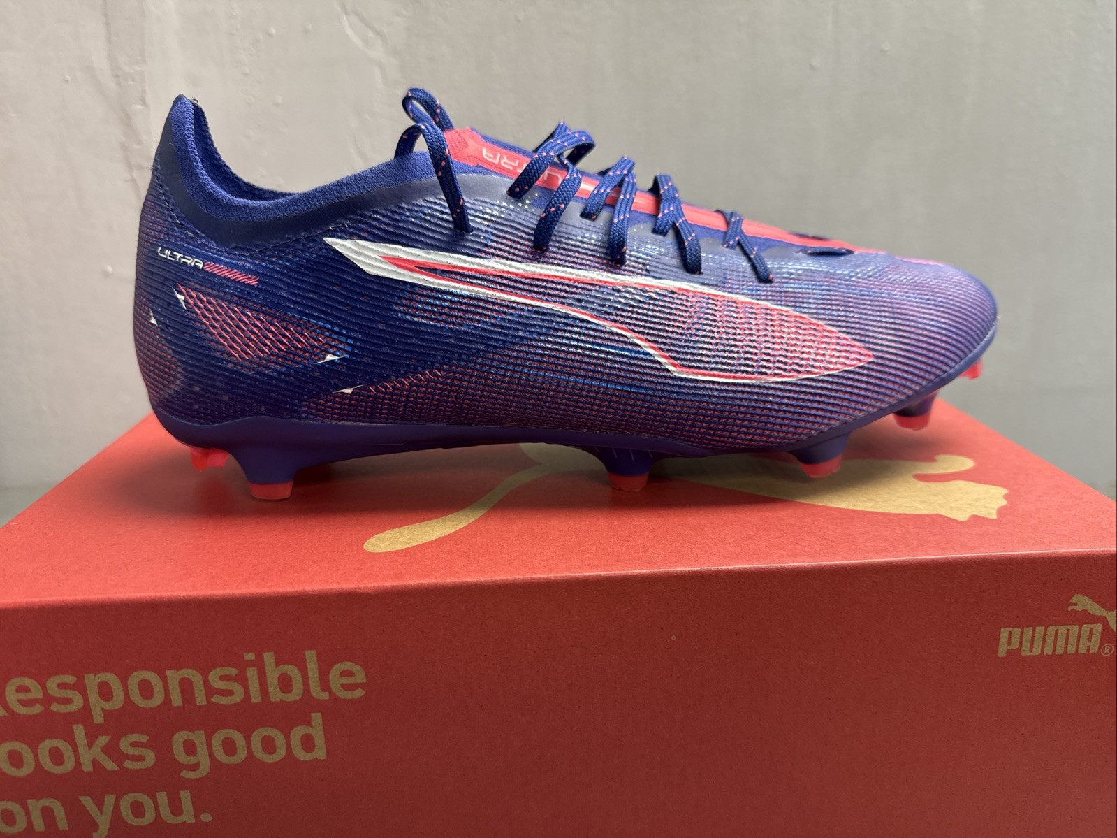 Size 10 – PUMA Ultra Pro 5 FG AG Formula Pack Mens Shoes 107685 01