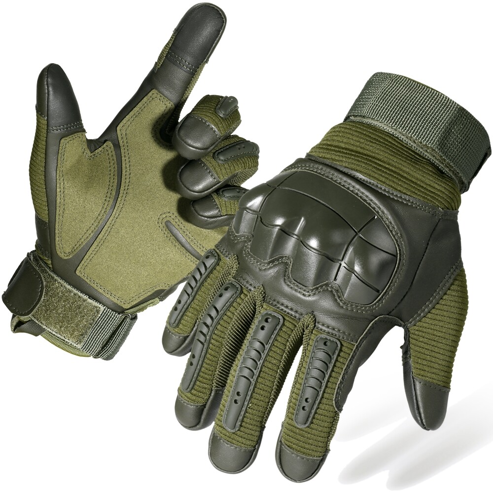 Touch Screen Motorcycle Full Finger Gloves Motorbike Riding Protective Gear Men