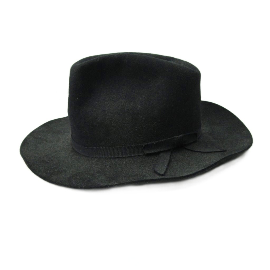 Neighborhood x Stetson Wool Ribbon Hat Black S 56cm (22in) AB Condition