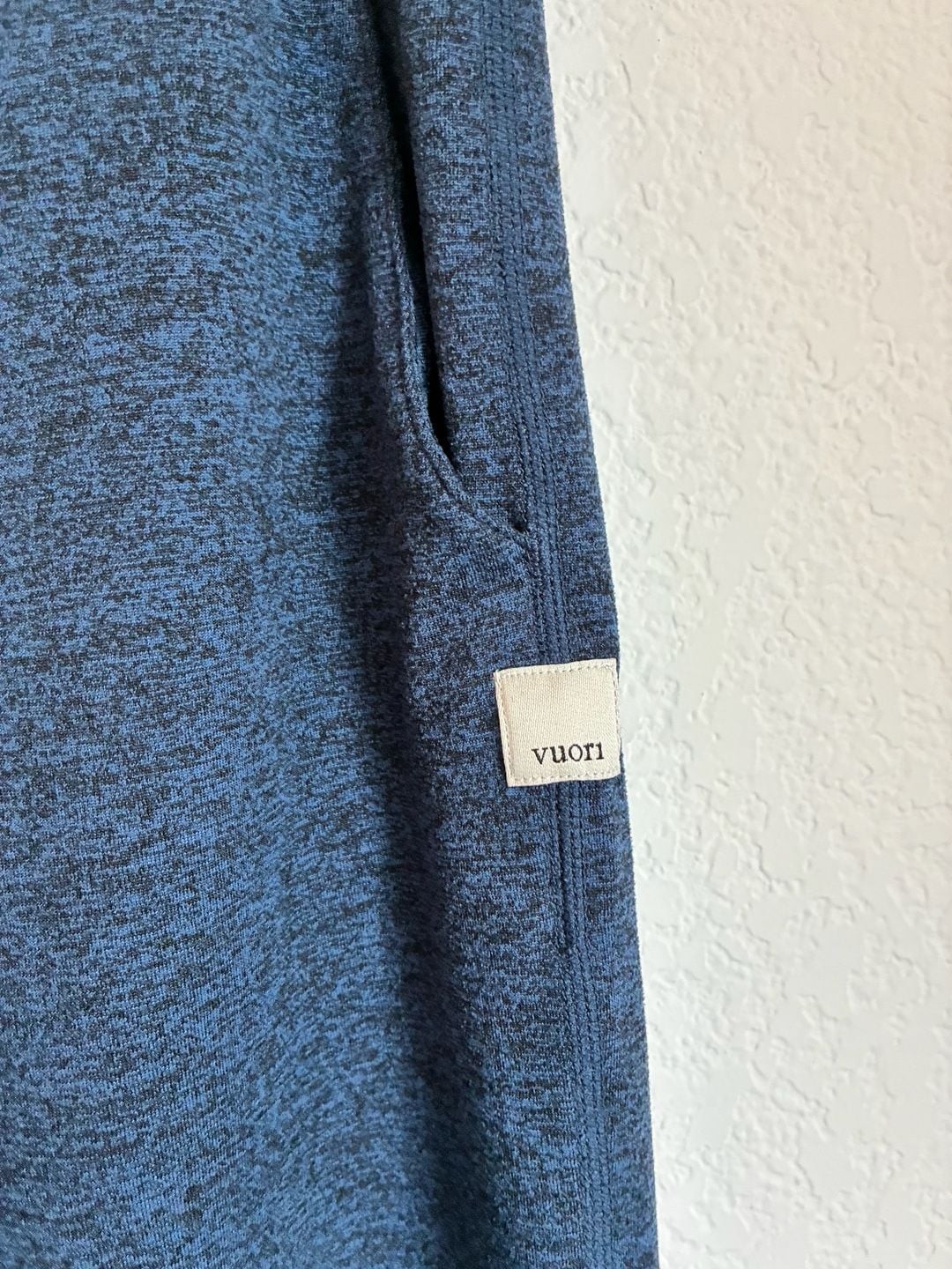 Vuori Performance Jogger in Indigo Heather DreamKnit