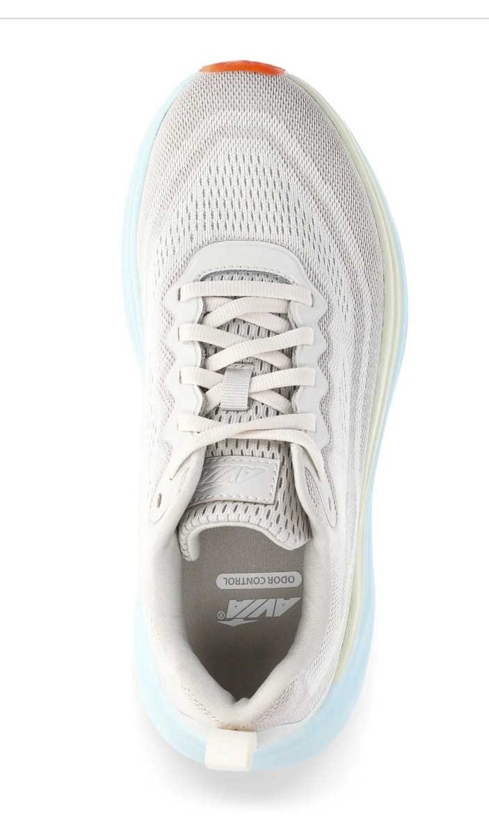 Avia Women’s Comfort Performance Sneakers Gray WideWidth Walking Dupe 7½W,8½W