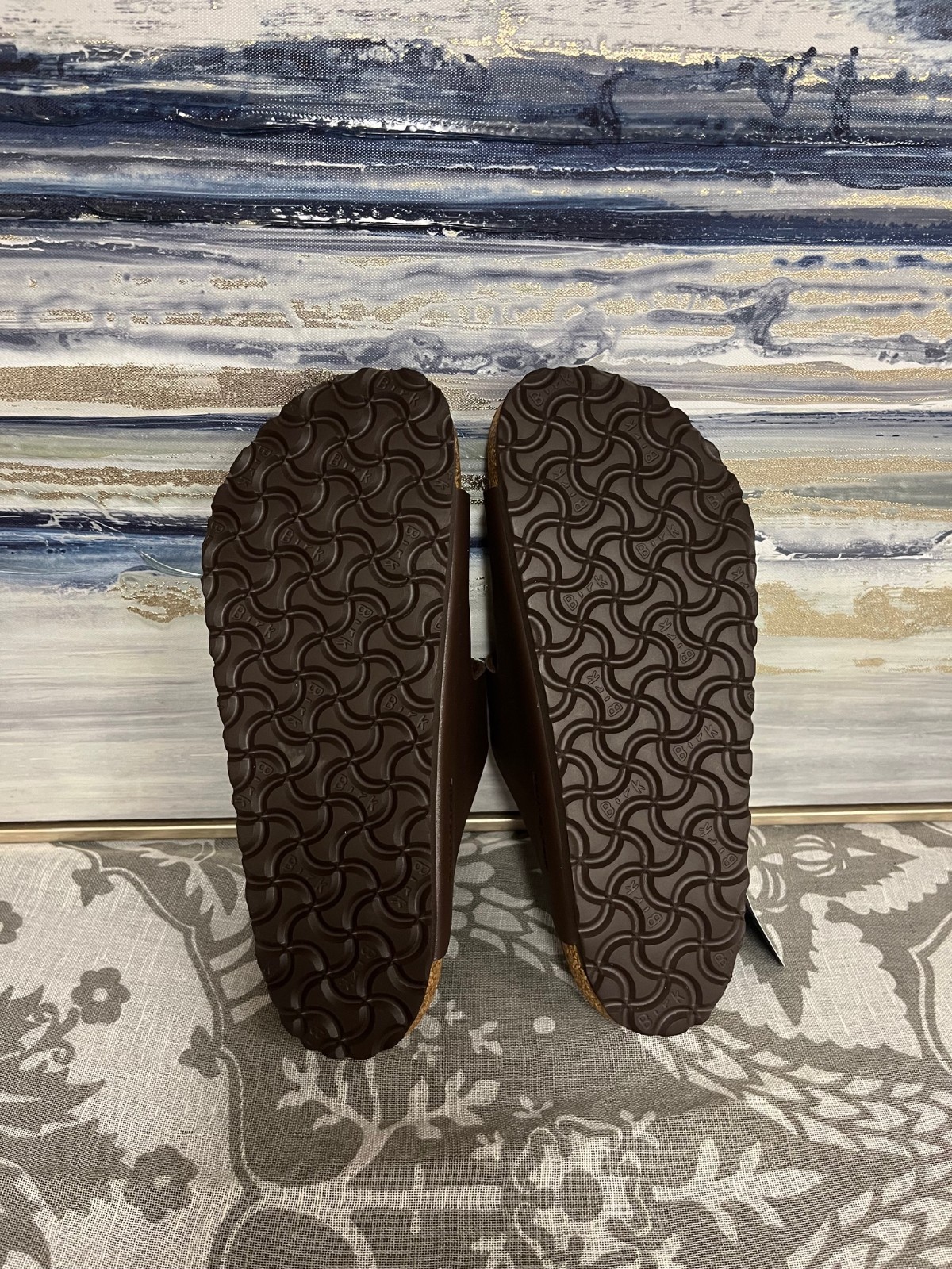 Birkenstock Arizona BS Sandals Dark Brown EU Size 39