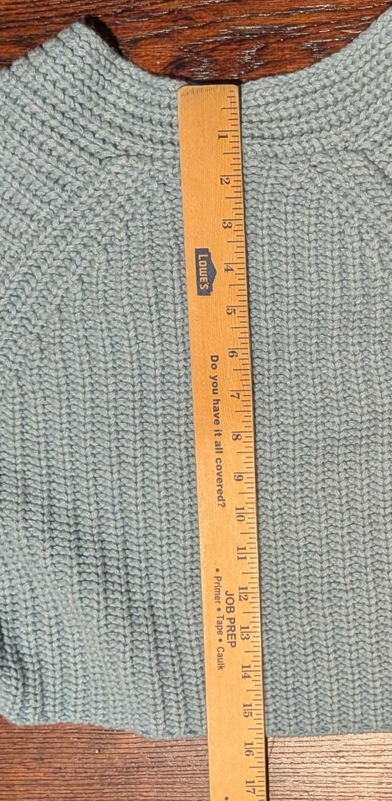 VINCE Lofty Rib Bolero Shrug Cardigan in Pale Blue Wool Cashmere Crop M/L – NWT