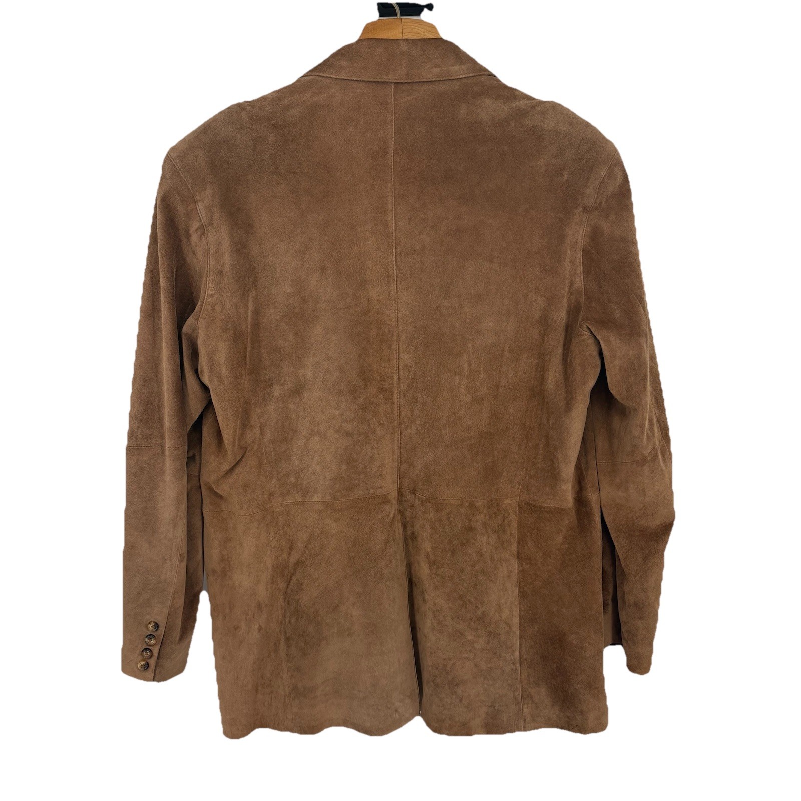 Orvis Mens Blazer Cut Suede Jacket 48L Brown Outdoor Old Money Preppy Heritage