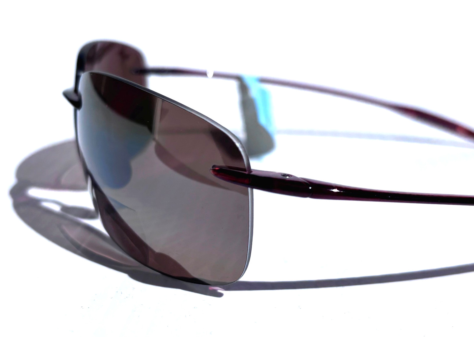 Maui Jim BREAKWALL Rootbeer POLARIZED HCL Bronze 2.5 READER Sunglass H422-2625