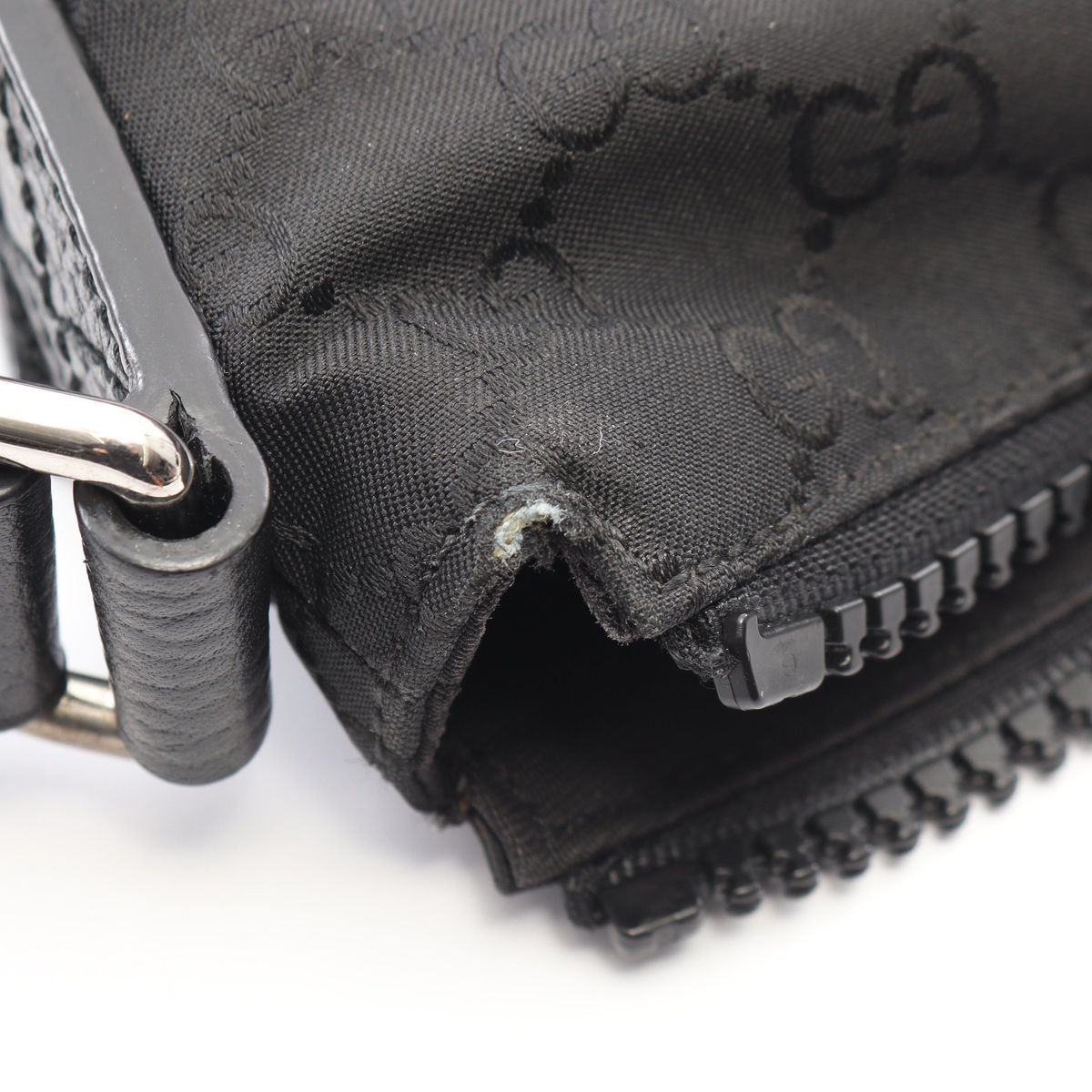 Guccigucci Shoulder Bag Pochette Black One Size Used