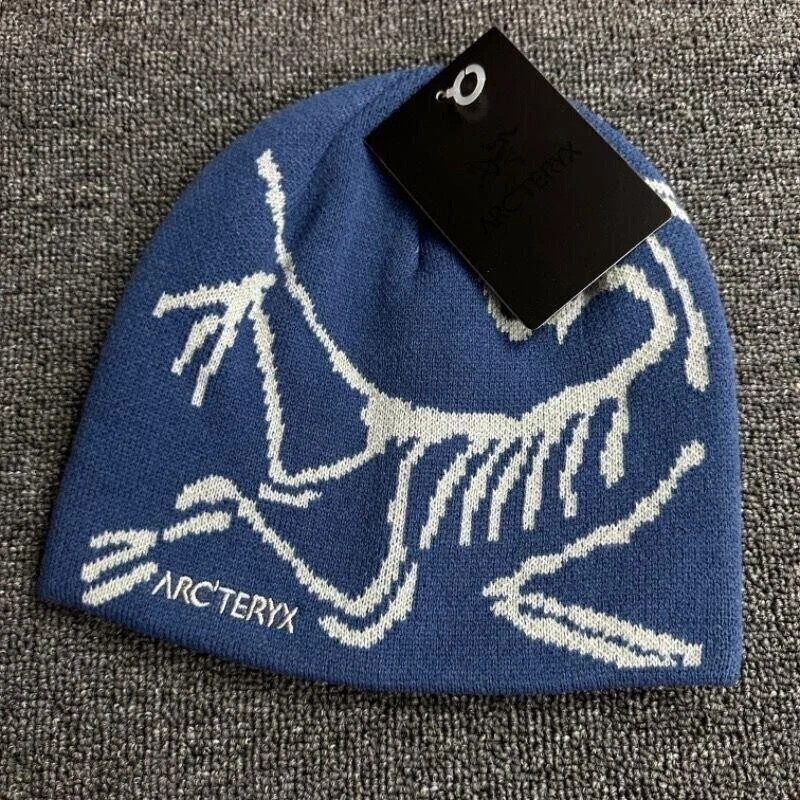 NWT Arc’teryx Bird Head Toque Beanie Hat blue Winter Cap